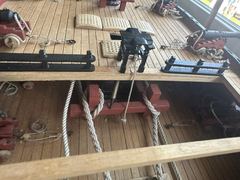 Build photo of the HMS Diana model, 2024-03-14