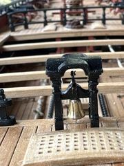 Build photo of the HMS Diana model, 2024-03-23