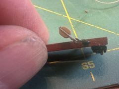 Build photo of the HMS Diana model, 2024-08-18