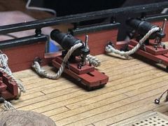Build photo of the HMS Diana model, 2024-09-16