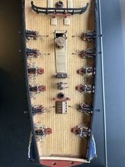 Build photo of the HMS Diana model, 2024-09-29